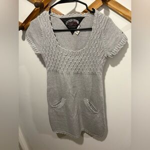 Vintage HILFIGURE DENIM 100% cotton sweater dress